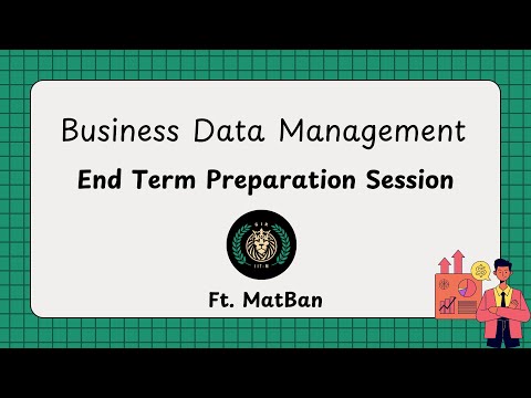 One Shot — BDM ET Preparation | Last Minute Revision & PYQs