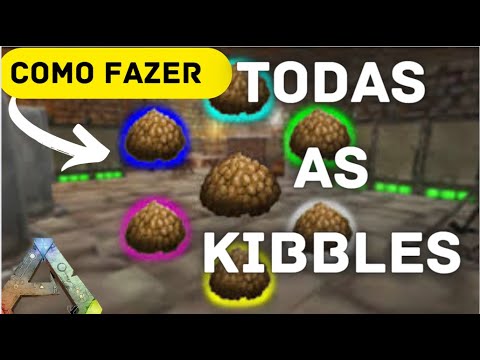 CRIANDO TODAS AS RACOES / KIBBLES  DO ARK   *TUTORIAL* #2 #ark #games