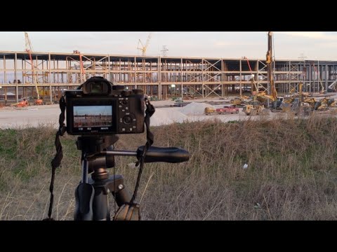 Live@ Giga Texas Or Teratexas Tesla Factory Construction