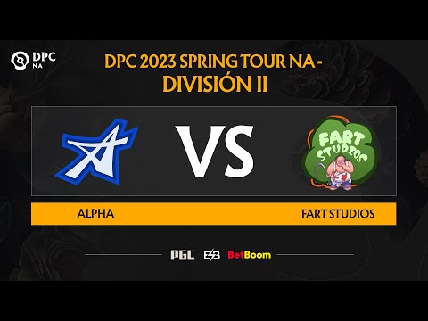 [ES] ALPHA vs Fart Studio Game 2 DPC NA 2023 Spring Tour 2 División II Día 2