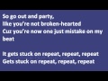 Jessie J feat. David Guetta-Repeat || lyrics 