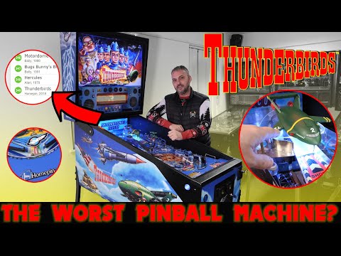 The worst pinball machine ever made? | Thunderbirds by Homepin | Review, gameplay & tour