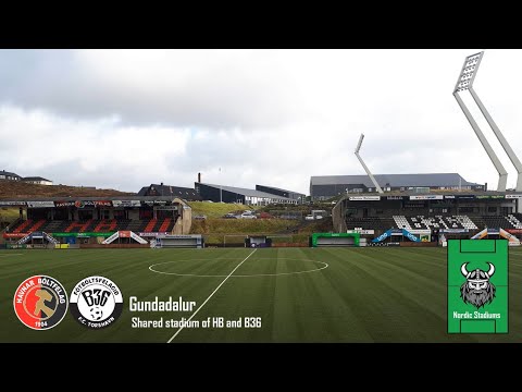 Gundadalur stadium in Tórshavn Faroe Islands | Stadium of the HB and B36