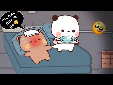 Dudu got FEVER 🤒🌡️|Gf taking care of sick Bf| |Bubu Dudu| |Peach Goma| |Milk Mocha Bear|