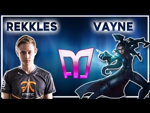 Rekkles  - Vayne/Thresh vs Tristana/Soraka «Beast» (Ranked Gameplay)