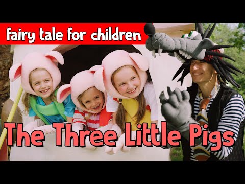 Bumblee and Ladybelle - The Three Little Pigs - fairy tale for children #forkids #educational