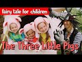 Bumblee and Ladybelle - The Three Little Pigs - fairy tale for children #forkids #educational
