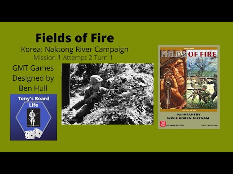 Fields of Fire Korea Naktong River Mission 1 Attempt 2 Turn 1