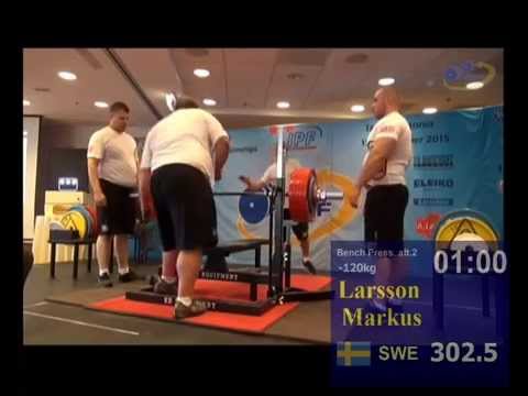 European Masters Men's Bench Press Championships Masters 1