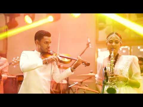 Hitha Hiri Wetunado (හිත හිරි වැටුණාදෝ) Saxophone-Violin Cover | Live Wedding Performance