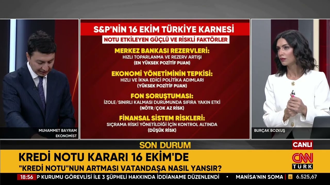  S&P: Fon Krizi Türkiye’nin Kredi Notunu Etkilemez