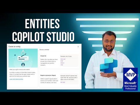 Entities in Copilot Studio – NLU, Categories & Regex Explained! Entities in Copilot Studio – NLU, Categories & Regex Explained!