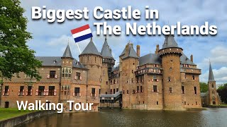 Walking at DE HAAR Castle in UTRECHT The Netherlands