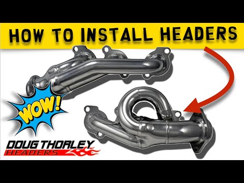 Installing Doug Thorley Headers on a Toyota 4Runner (5VZ-FE Engine)