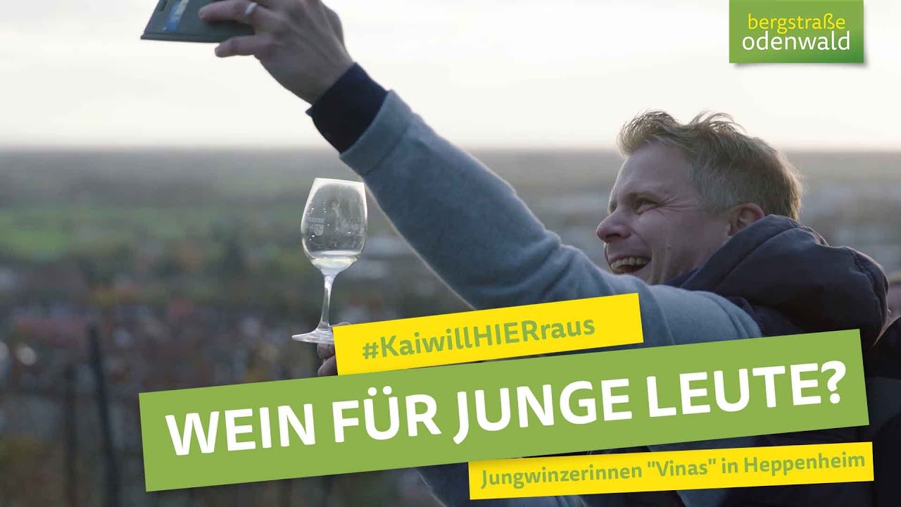 Youtube Video: Kai bei den Jungwinzerinnen "Vinas" in Heppenheim