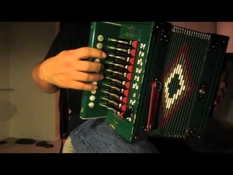 Accordion Lesson - Zydeco Extravaganza - Very Slow Speed - Key of Bf