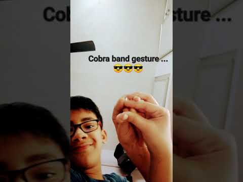 cobra hand gesture.. 😎😎😎👏👏👏