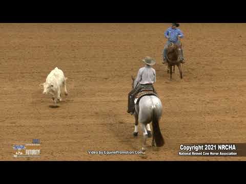 GREAT RUN! Trail Townsend & Lil Purple Rein win at NRCHA Snaffle Bit Futurity