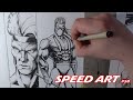 Speed Art #58: Page 24 of Blood Force #3
