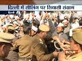 Delhi sealing drive: Police lathicharge on protesting AAP workers