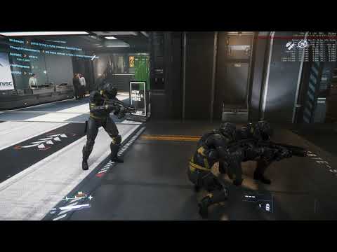 Star Citizen - Ai vs Ai at Lorville