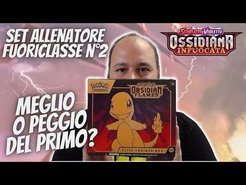 A caccia di FUORISERIE! Apro un altro SET ALLENATORE FUORICLASSE di OSSIDIANA INFUOCATA