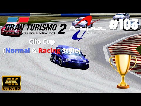 Gran Turismo 2: Project A-Spec [Mod][4K60] - Part #103 - Clio Cup (Renault)