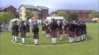 preview picture of video 'George Watsons College GWC Novice Juvenile Pipe Band - Bathgate 2010'