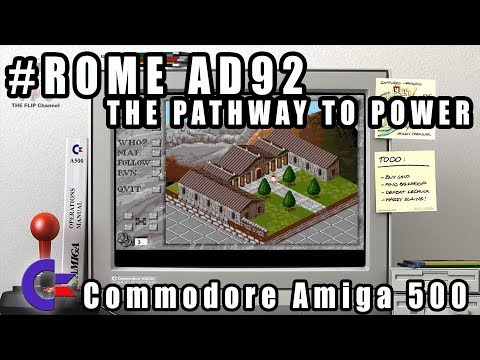 Rome AD92: The Pathway To Power - Commodore Amiga 500 Gameplay Demo