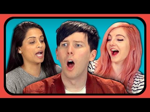 YouTubers React to Try to Watch This Without Laughing or Grinning #3