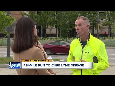 Westlake man running to D.C. for Lyme Disease