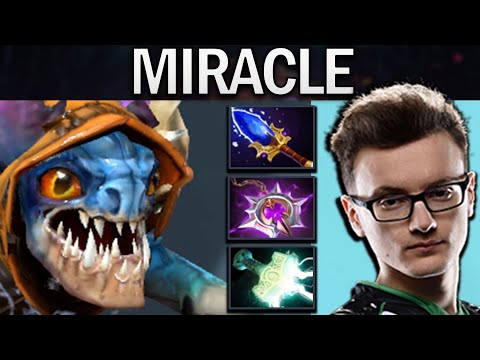 Slark Dota 2 Gameplay Miracle with 24 Kills and Mjolnir