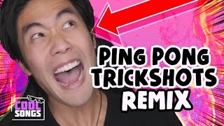 Ping Pong Trick Shots! nigahiga REMIX
