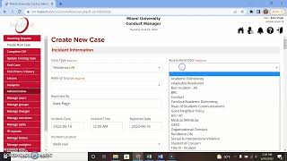 Reconciling Cases in Maxient