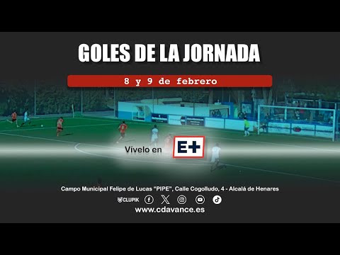 Goles de la jornada 8 y 9 de febrero
