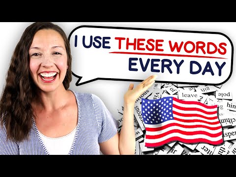 I use these words every day: Daily English Vocabulary