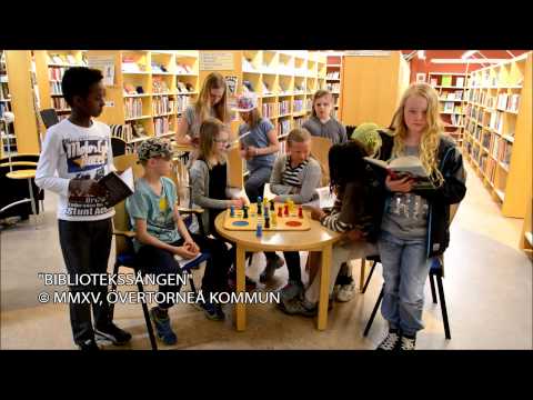 Bibliotekssången   till Tornedalens bibliotek