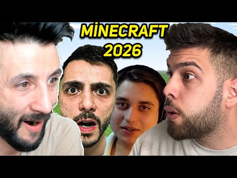 Ekiple Minecraft 2026 Editlerini İZLİYORUM..(SAİTE KAYAK)