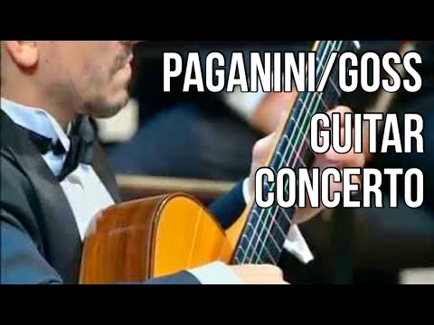 Artyom Dervoed & Mikhail Pletnev play Paganini/Goss guitar concerto with RNO