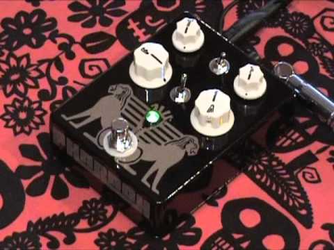 Black Arts Toneworks PHARAOH fuzz overdrive guitar effects pedal demo
