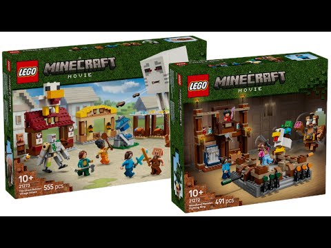 All LEGO Minecraft Movie sets 2025 Compilation/Collection Speed Build
