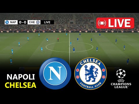 🔴LIVE : Napoli vs Chelsea | Champions League 2026 | Ucl Live Stream | PES 21 Simulation Gameplay