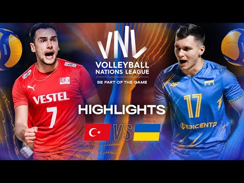 Türkiye 🇹🇷 vs. Ukraine 🇺🇦 - Highlights | Week 2 | Men's VNL 2025