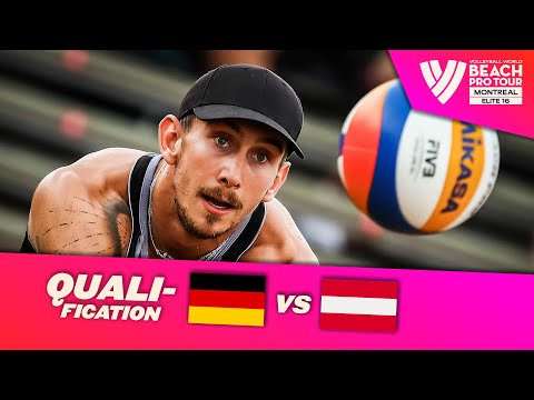 Pfretzschner/Winter  vs. Seidl/Huber - Qualification Highlights | Montreal 2025 #BeachProTour