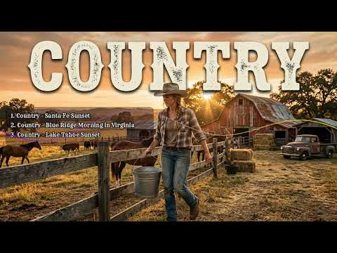 The Very Best of Country - Santa Fe Sunset, Blue Ridge Morning in Virginia, Lake Tahoe Sunset