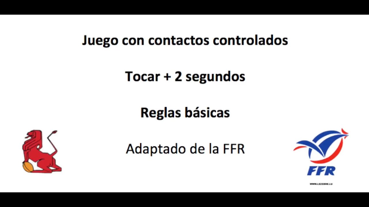 Juego Tocado + 2 segundos. Menores de 12 años.