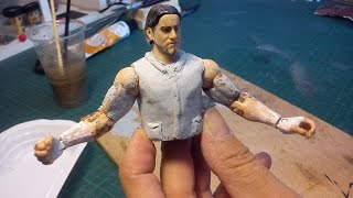 CUSTOM ACTION FIGURE # 2 (FOR JACK) GARAGE DIORAMA SCALE CRAWLER