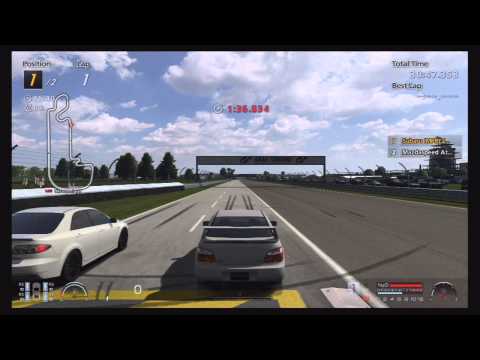Gran Turismo 6 Drag Race - Subaru Vs. Mazda 6