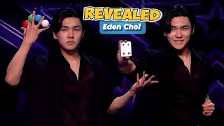 Eden Choi Magic Act SECRET Revealed! | Smoke, Card Levitations & Color Ball Illusion | ACE
