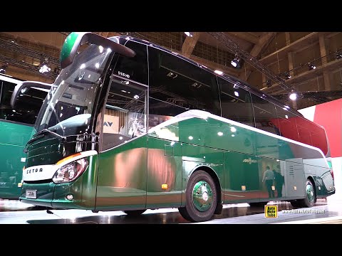 2020 Setra S515 HD Walkaround - Exterior Interior 44-Seat Coach Tour